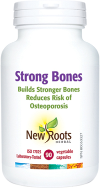 Strong Bones by New Roots Herbal, Builds Stronger Bones · Reduces Risk of  Osteoporosis (90 capsules)