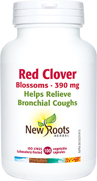 Ledig rytme Slutning Red Clover Blossoms by New Roots Herbal | 390 mg Helps Relieve Bronchial  Coughs (100 capsules) | Natural Health Products