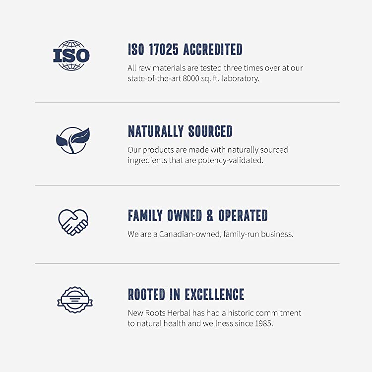 ISO 17025 Accredited, Naturally Sourced, Family owned and operated, rooted in excellence