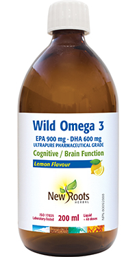 Wild Omega 3 EPA 900 mg · DHA 600 mg Lemon Flavour