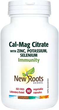 Cal-Mag Citrate With Zinc, Potassium, Selenium
