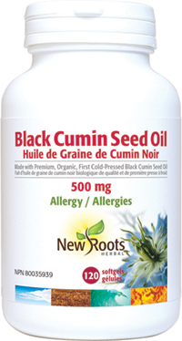Black Cumin Seed Oil by New Roots Herbal | 500 mg · Allergy Made with Premium, Organic, First
