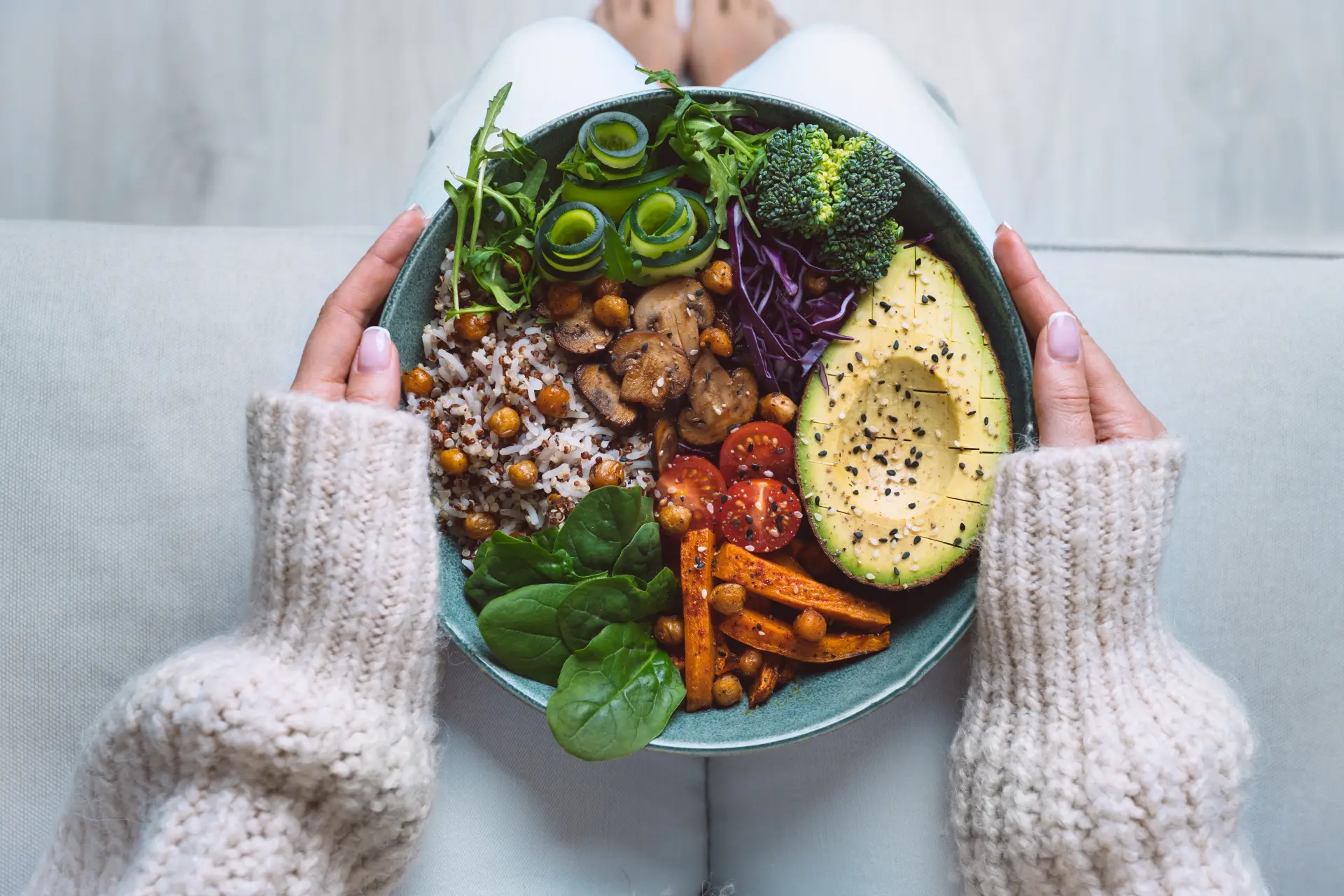 Privilégiez les repas riches en nutriments