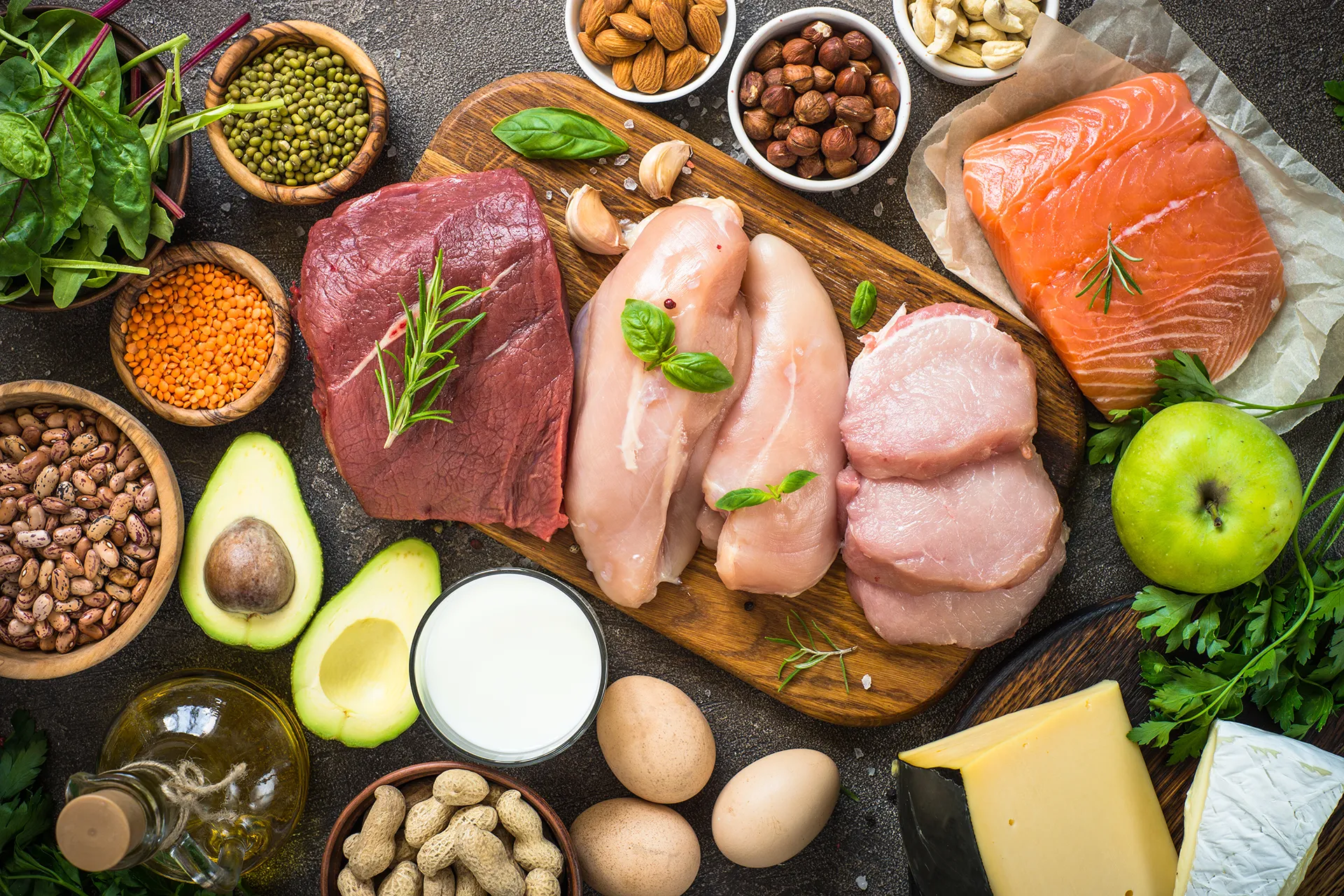 Mangez suffisamment pour développer votre musculature