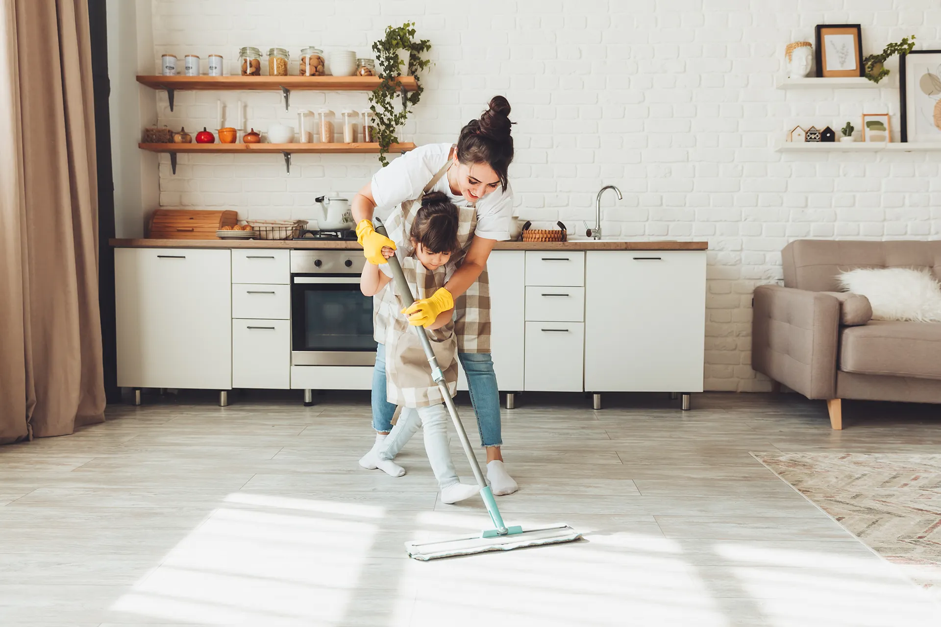 Keep your living space clean