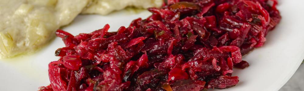Salade rouge d’hiver