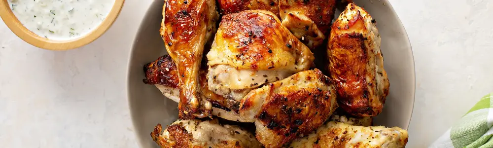 Poulet à la grecque