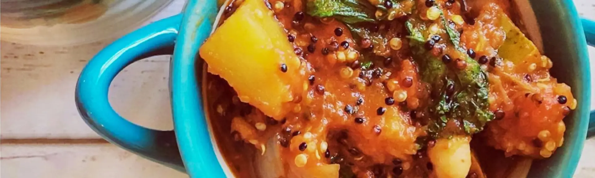 Ragoût de courge poivrée