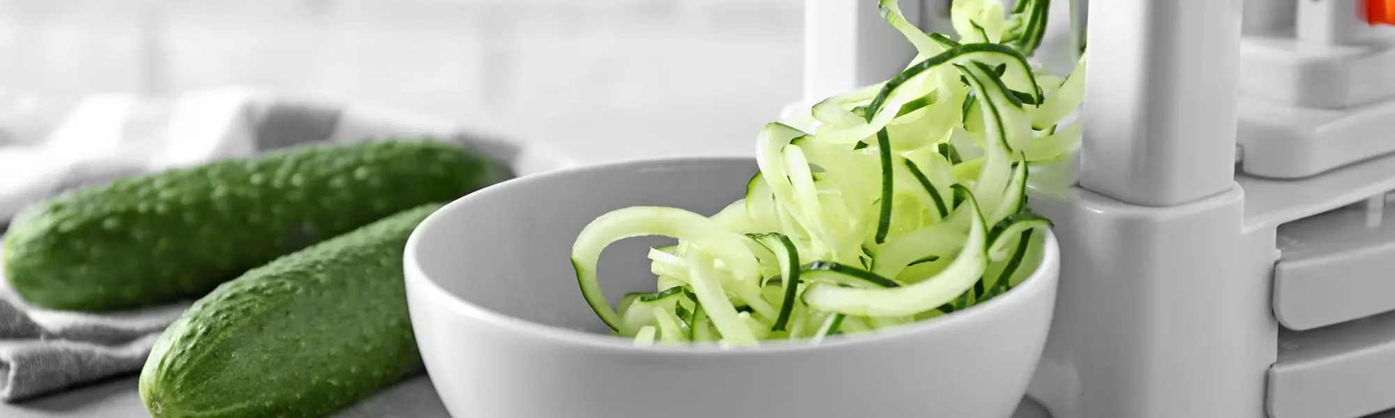 Salade thaïlandaise de légumes en spirale