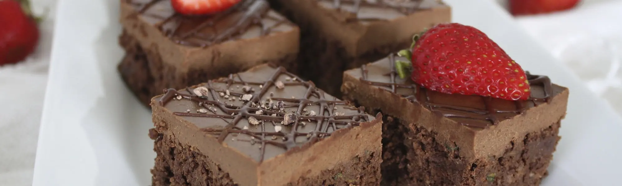 Gâteau végétalien de courgettes au chocolat (sans gluten et sans noix)