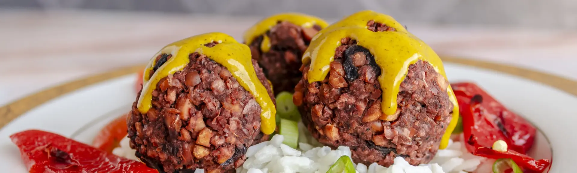 Boulettes de pois chiches végétariennes