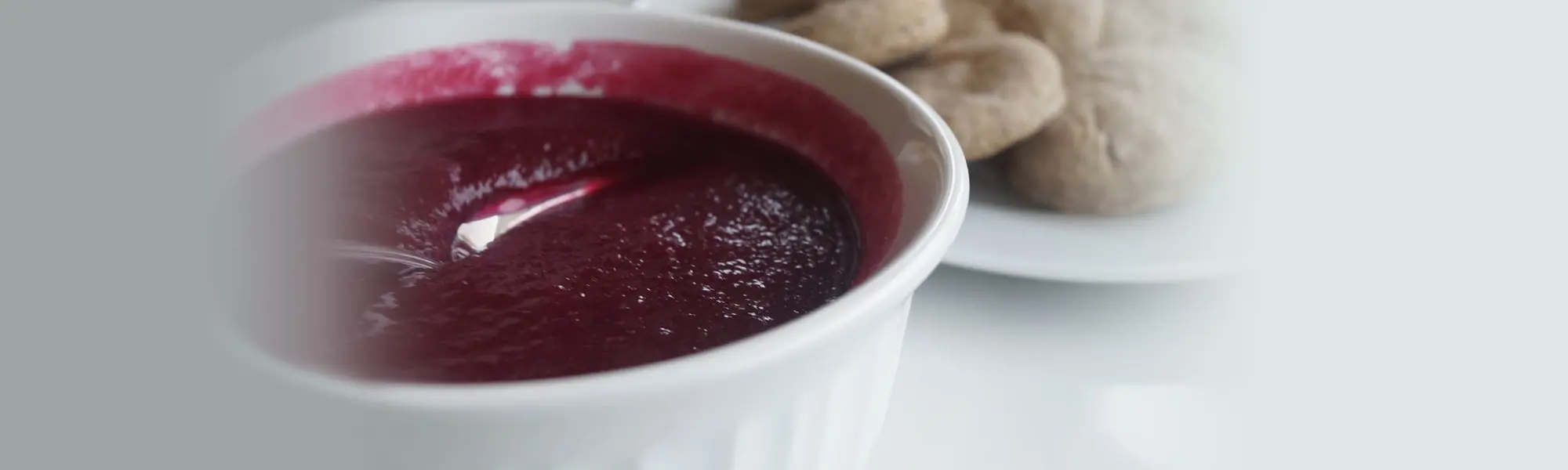 Soupe de betteraves au gingembre