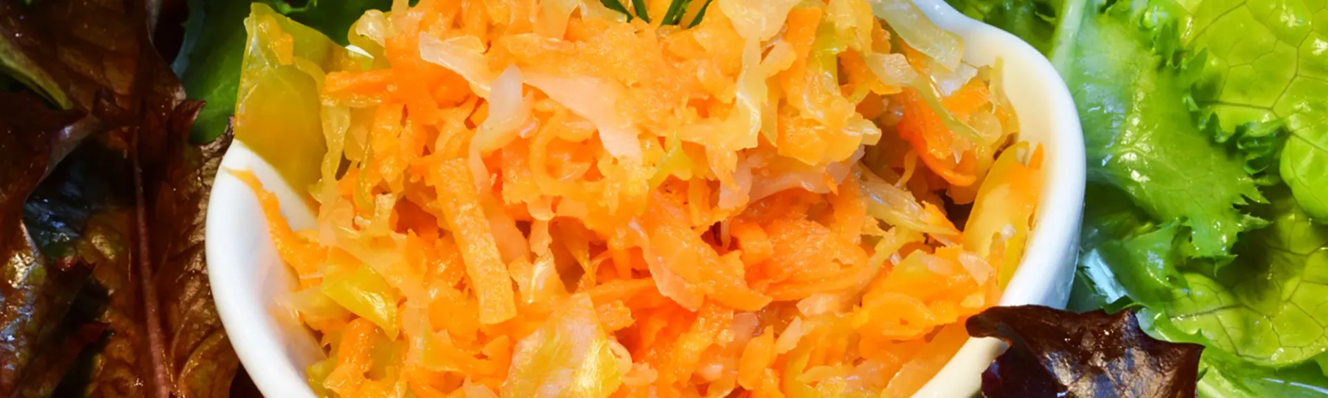 Choucroute probiotique aux carottes