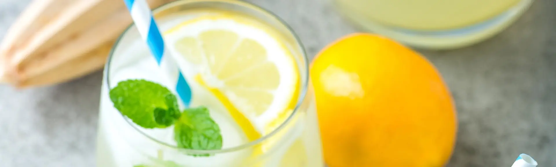 Limonade à la menthe sans sucre