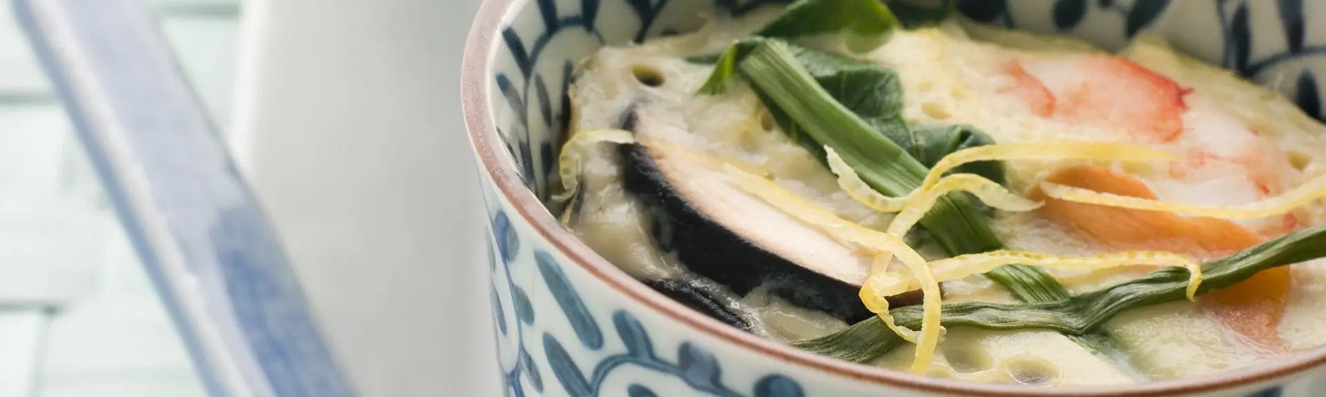 Chawanmushi soyeux — Savoureuse crème japonaise à la vapeur