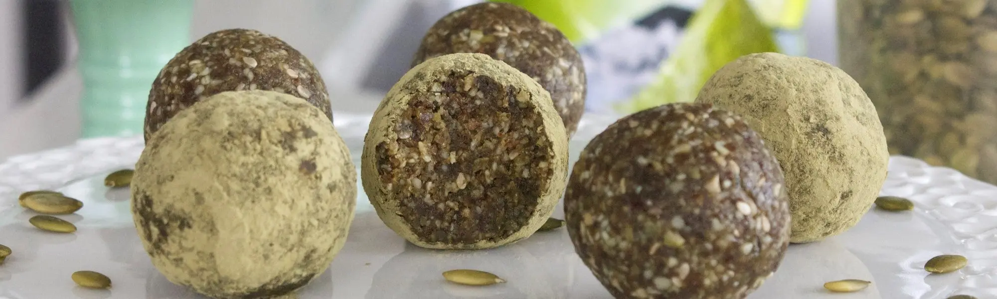 Boules d’énergie au Thé Vert Matcha