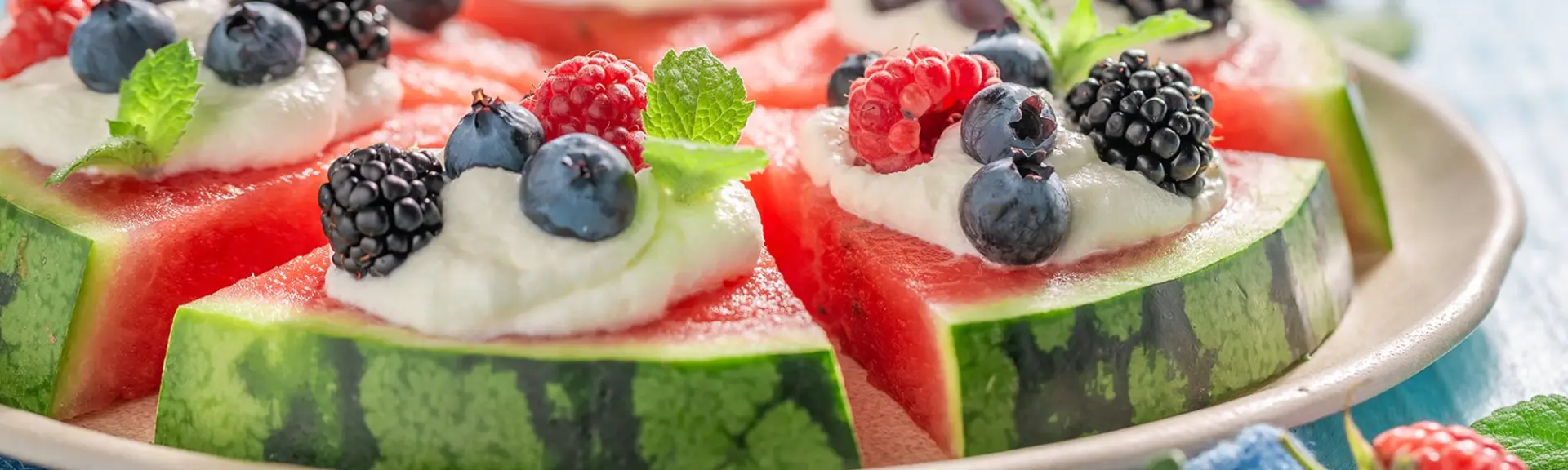 Pizza au melon d’eau