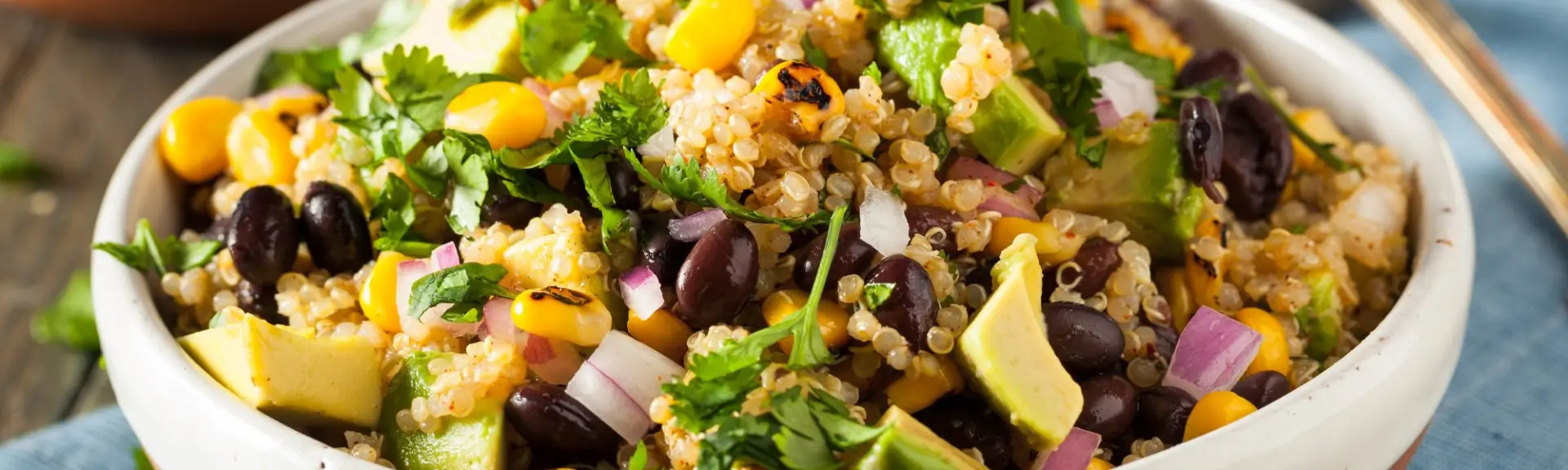Salade de quinoa mexicaine sud-ouest