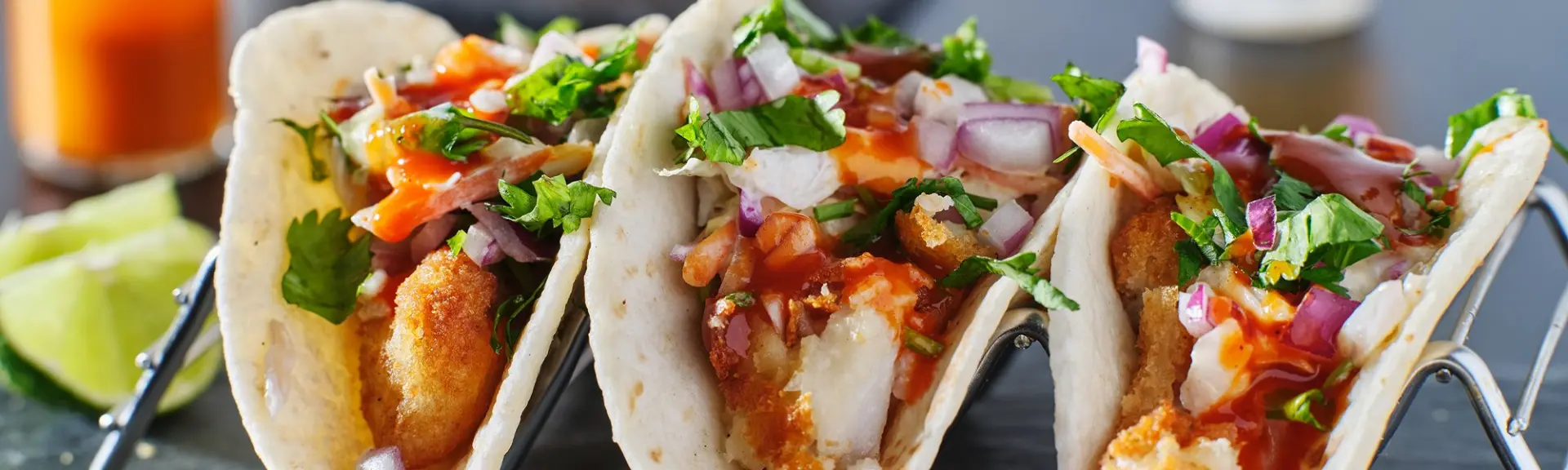 Tacos au poisson style Tecate
