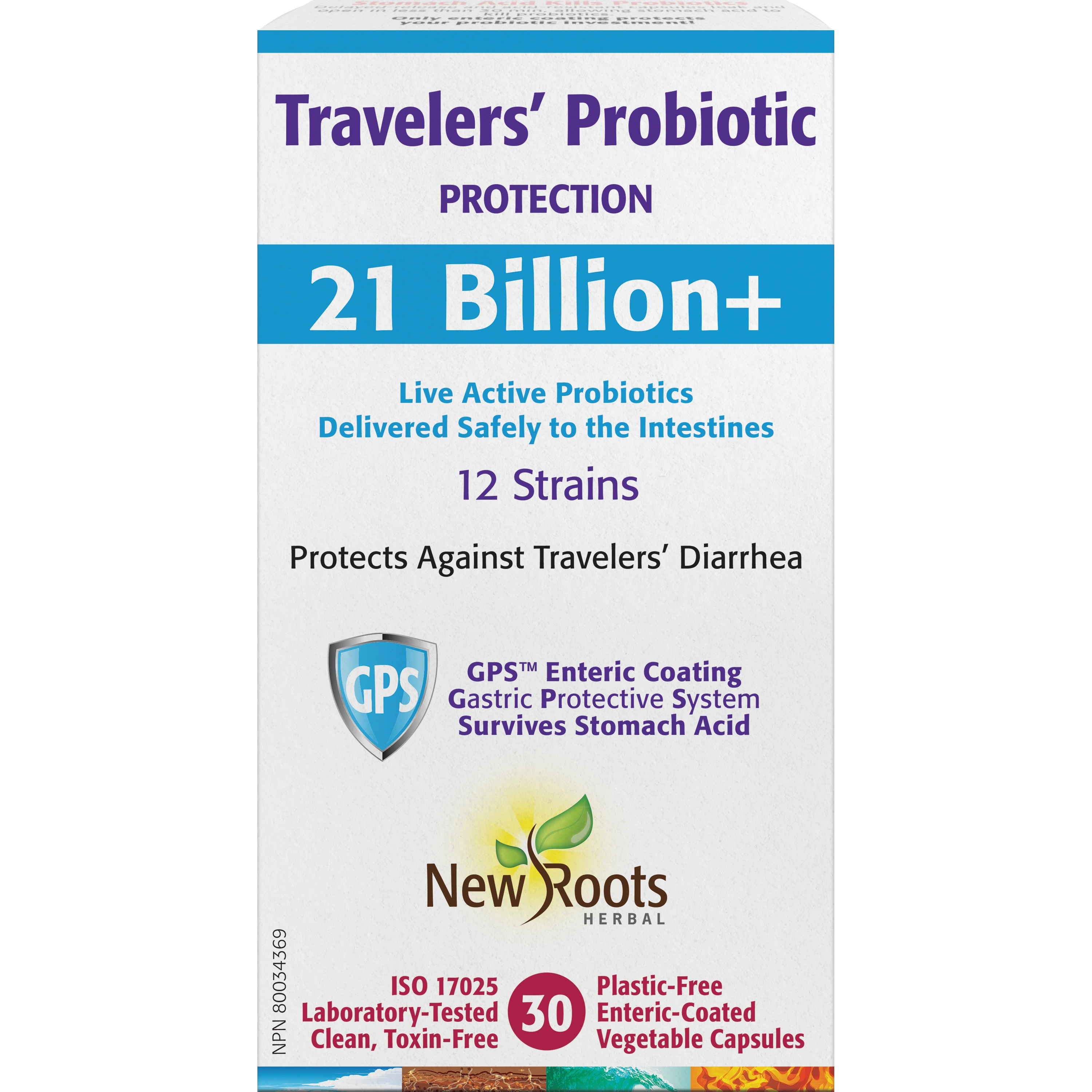 Travelers’ Probiotic 21 Billion+