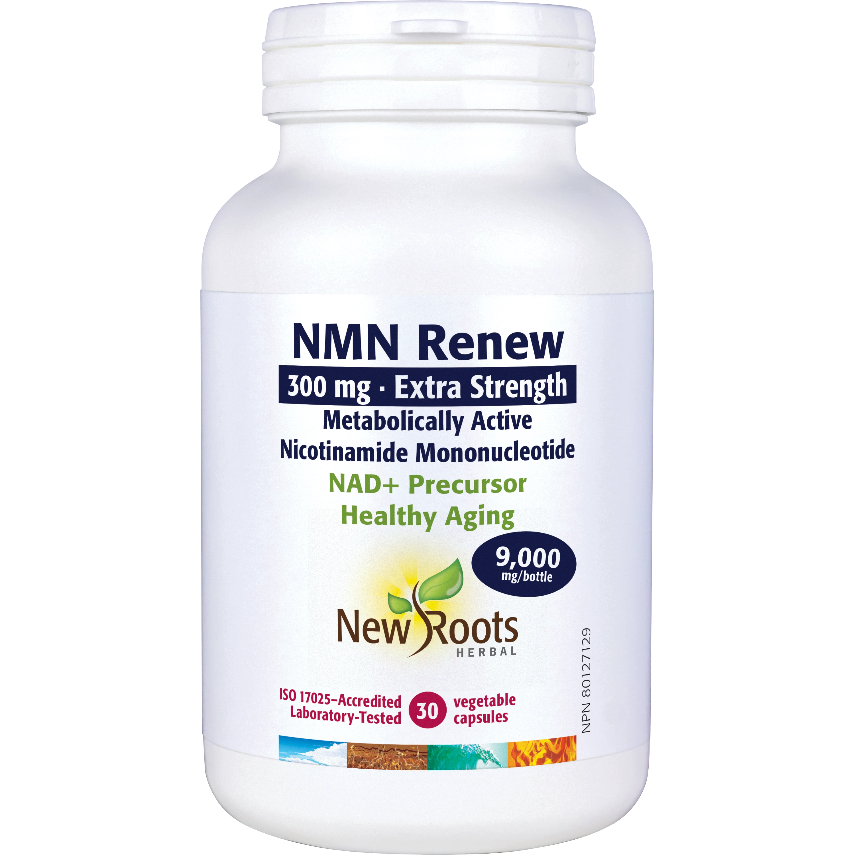 NMN Renew 300 mg · Extra Strength 🍁 New Roots Herbal