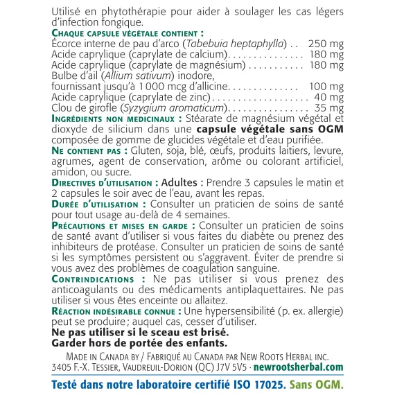 Acide Caprylique Plus