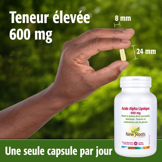 Acide Alpha Lipoïque 600 mg