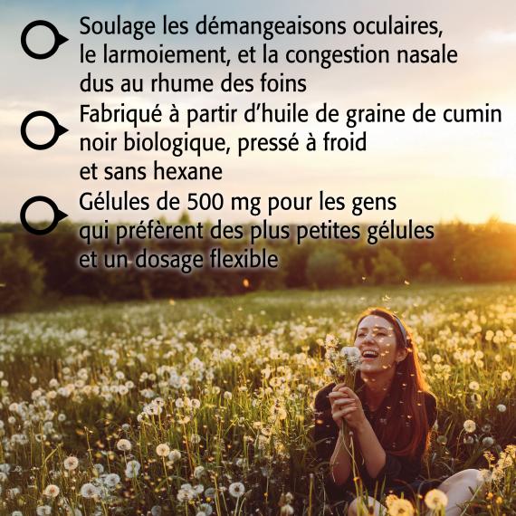 Cumin Noir (Huile de Graine) 500 mg