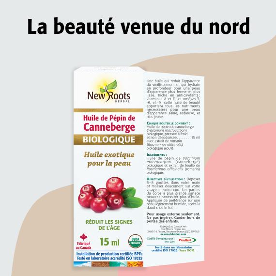 Huile de Pépin de Canneberge