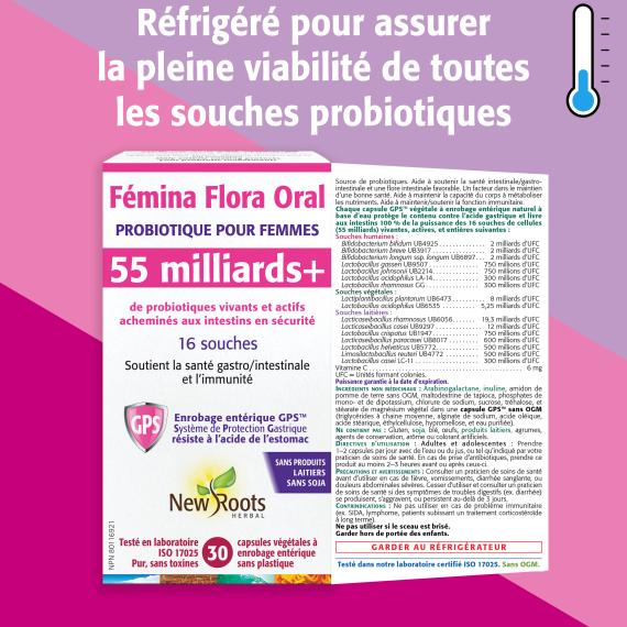 Fémina Flora Oral 55 milliards+