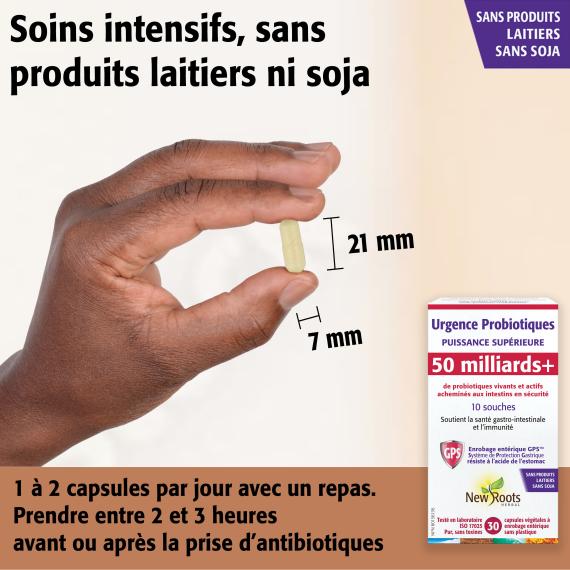 Urgence Probiotiques 50 milliards+