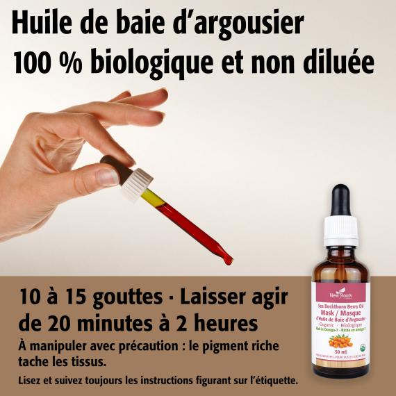 Masque d’Huile de Baie d’Argousier
