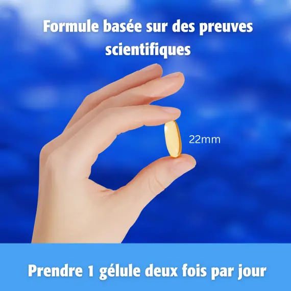 Oméga-3 Sauvage AEP 660 mg ADH 330 mg