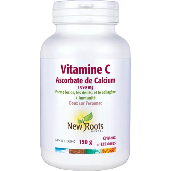 Vitamine C Ascorbate de Calcium (Cristaux)