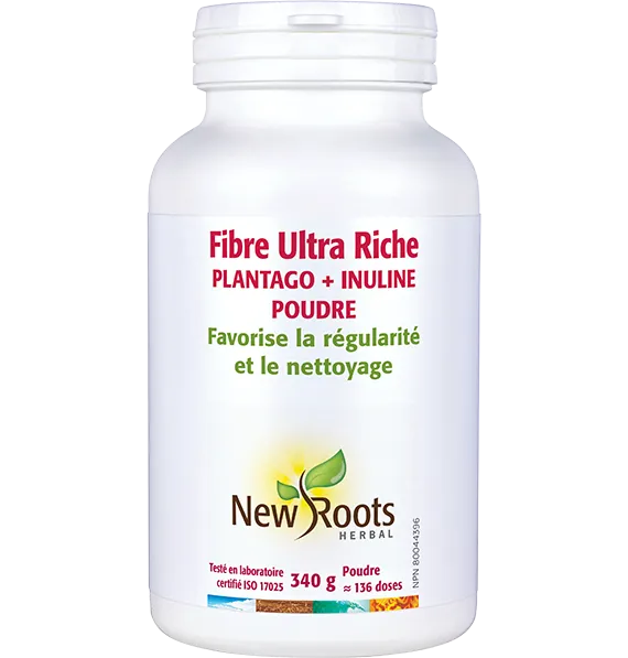 Fibre Ultra Riche - Plantago + Inuline (Poudre)