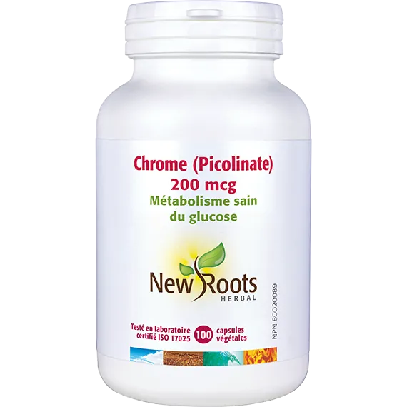 Chrome (Picolinate) 200Â mcg