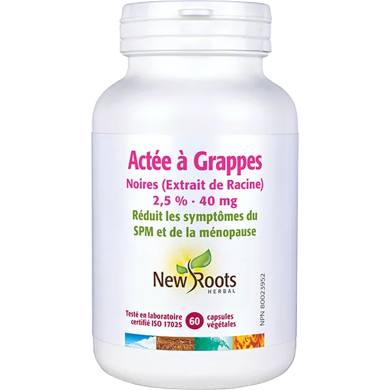 Actée à Grappes Noires (Extrait de Racine)