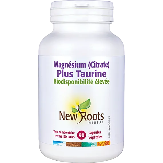Magnésium (Citrate) Plus Taurine
