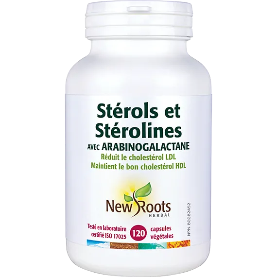 Stérols et Stérolines avec Arabinogalactane