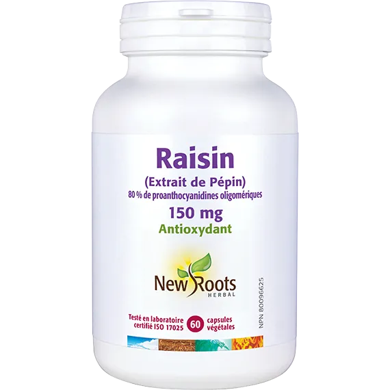 Raisin (Extrait de Pépin) 150 mg