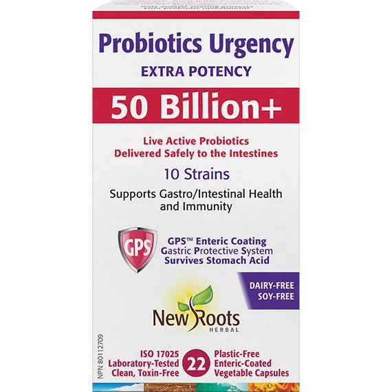 Probiotics Urgency 50 Billion+