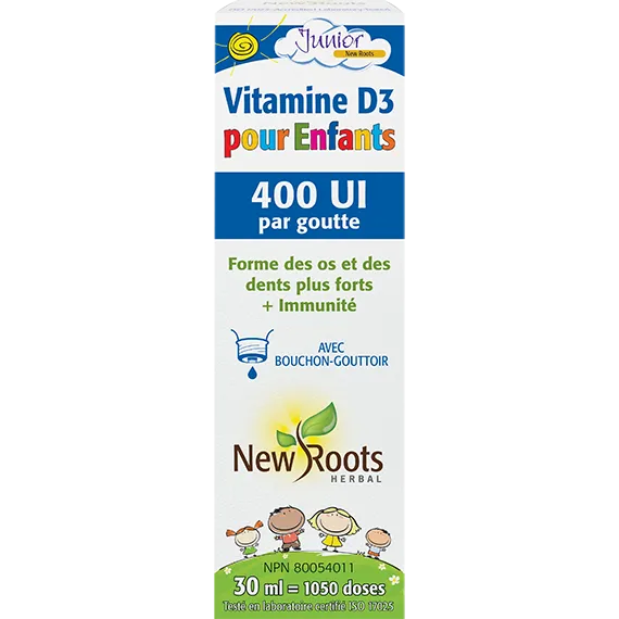 Vitamine D3 pour Enfants