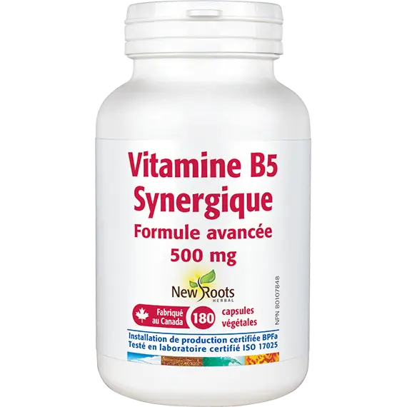 Vitamine B5 Synergique