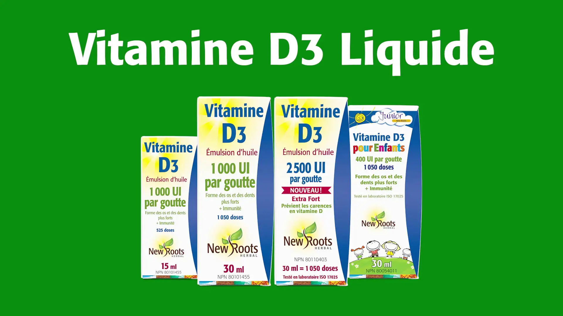 Vitamine D3 Liquide